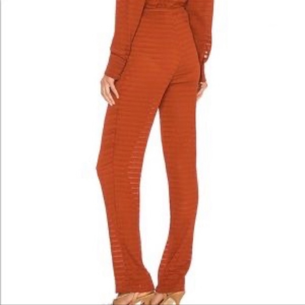 Camila Coehlo Addison pant in brick size S